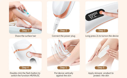 Pulsed Light Hair Removal Device – Permanent Hair Removal at Home